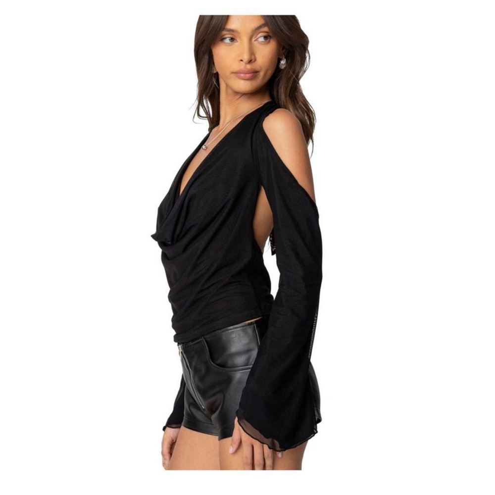 Edikted Black Women's Top NEW